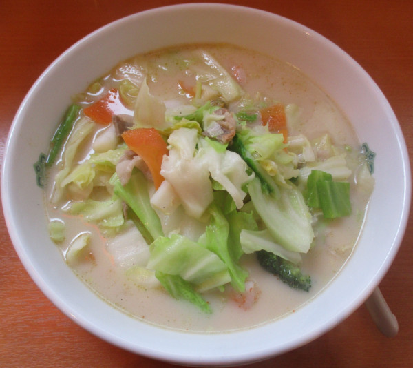 「＜期間限定＞日高ちゃんぽん　760円」@日高屋 巣鴨北口駅前店の写真