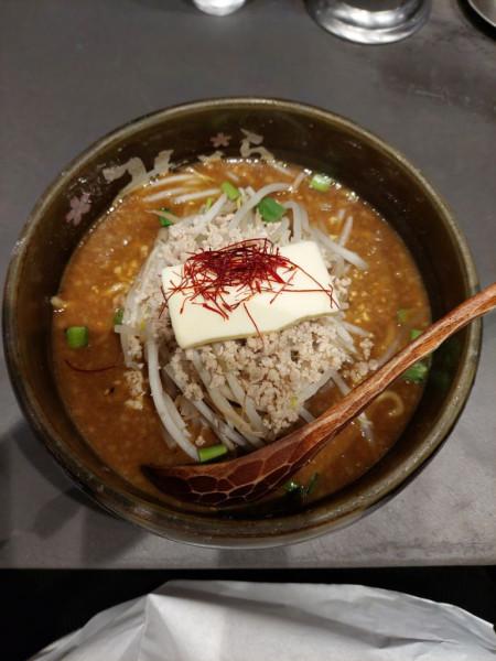 「味噌かれーらーめん+バター」@桜田みそらの写真