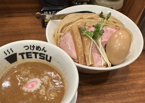 「味玉つけめん特盛」@つけめんTETSU 五反田店の写真