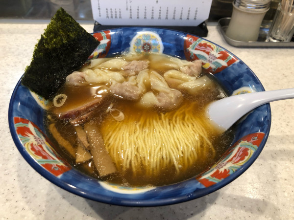 「肉ワンタンメン」@たんたん亭の写真