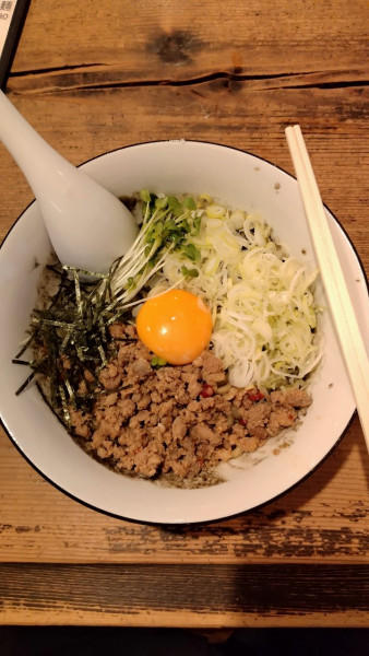 「黒まぜ」@麺家 烈 安城美園店の写真