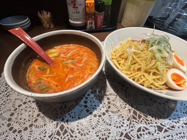 「味噌つけ麺」@北海道らーめん なまら 阿見店の写真