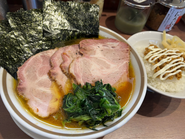 「チャーシュー麺　半ライス ¥1,300」@家系ラーメン 大ちゃんの写真