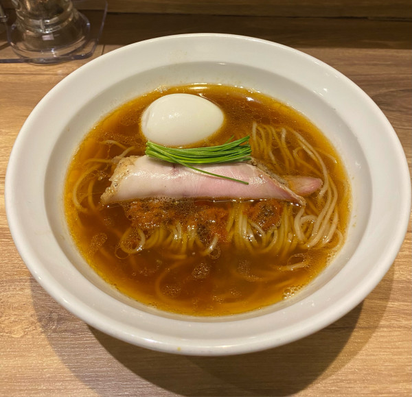 「[限定]ブイヤベースそば(麵ハーフで)￥1650」@麺庵 利休の写真