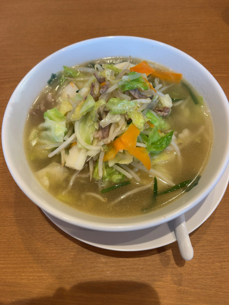 「野菜たっぷりタンメン」@熱烈中華食堂日高屋 ウニクス秩父店の写真