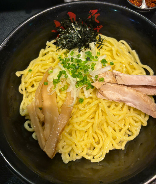 「油そば大盛　油組スペシャル　柚子胡椒」@東京油組総本店 西新宿組の写真