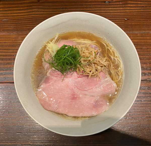 「醤油そば　1000円」@大磯 海そばの写真