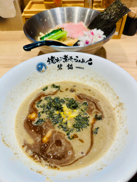 「【限定】濃厚煮干しつけ麺（250g）【1300円】」@焼あご煮干しらぁめん 碧猫の写真