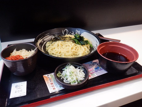 「朝ら～　冷そば」@ゆで太郎 関内羽衣町店の写真