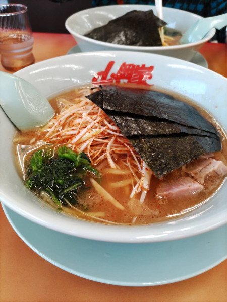 「味噌ピリ辛ネギラーメン（840円）」@ラーメン山岡家 テクノポリスセンター店の写真