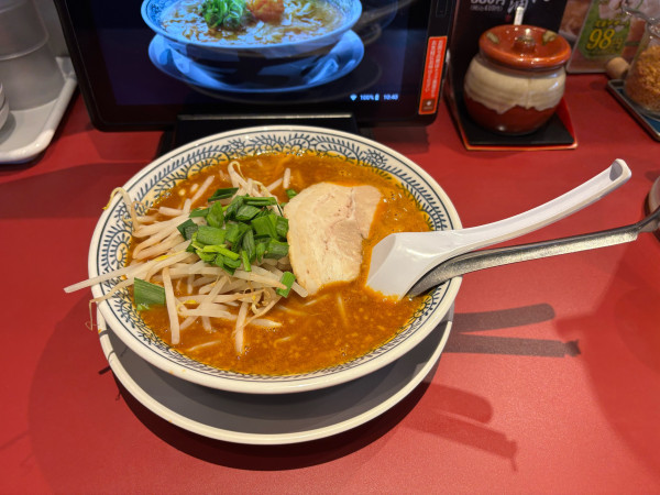 「熟成味噌ラーメン　910円」@丸源ラーメン 瑞穂店の写真