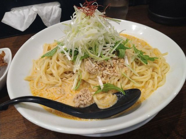 「冷やし坦々麺」@担担麺 胡 京都駅前店の写真