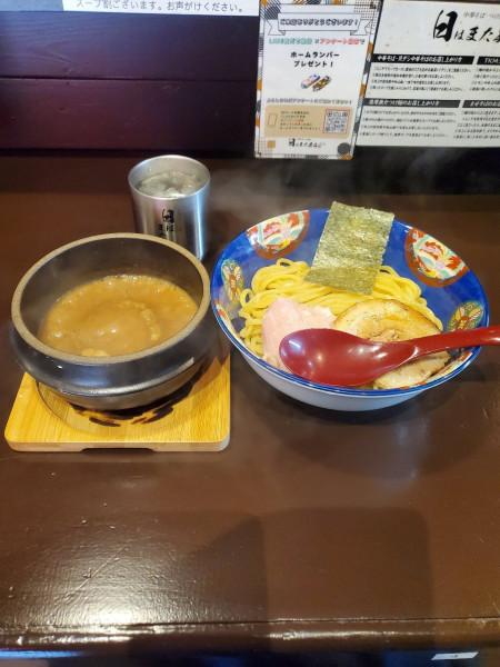 「濃厚魚介つけ麺@980」@中華そば・つけ麺 日はまた昇るの写真