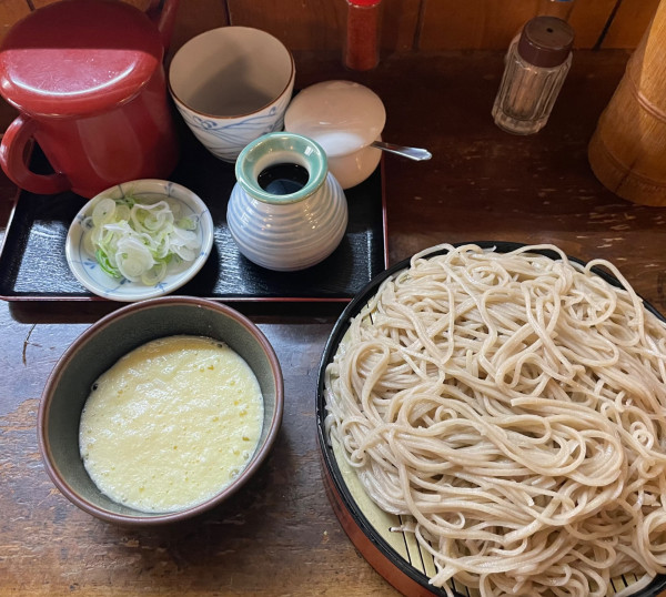 「もりそば」@手打ちそば かしわやの写真