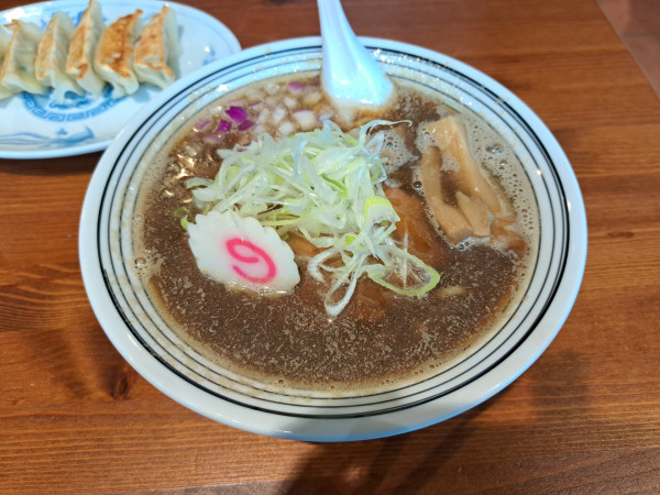 「煮干ラーメン」@麺花らんまんの写真