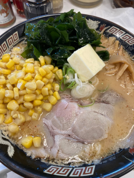 「味噌バターコーンらーめん」@北海道らーめんみそ熊 東陽町店の写真
