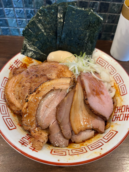 「特製からあつ蕎麦」@麺屋みつば＋クローバーの写真