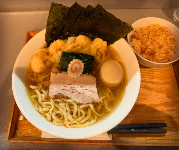 「特製生姜醤油ラーメン＋茶飯」@あはれの写真