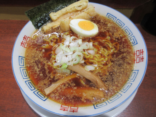 「朝ラーメン（650円）」@大井町立食い中華蕎麦 いりこ屋の写真