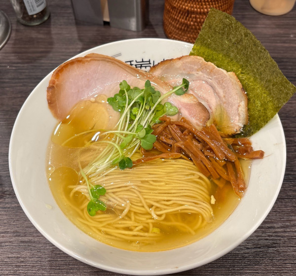 「しおそば」@中華蕎麦 瑞山（ZUIZAN）の写真