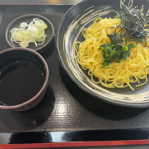 「朝らー 冷　450円」@ゆで太郎 太田新井町店の写真