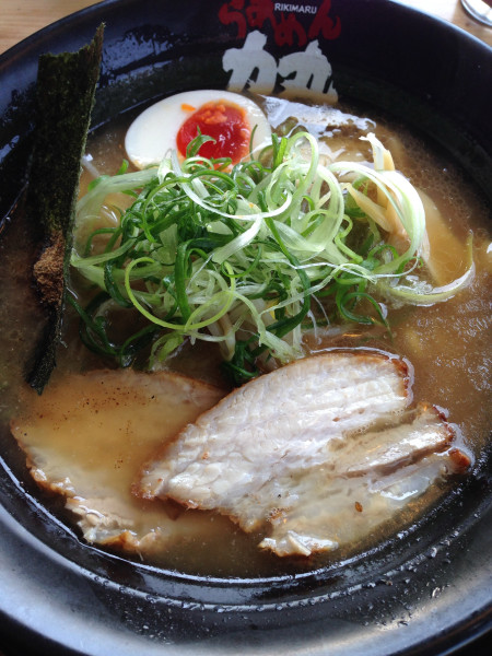 「濃厚魚介醤油」@らあめん力丸の写真