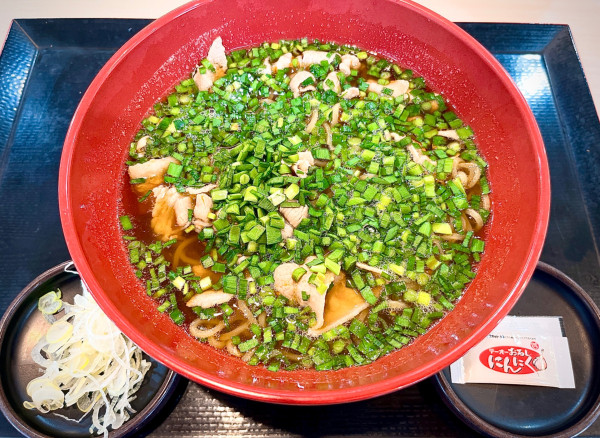 「ニラ中華そば（750円）」@ゆで太郎 筑西店の写真