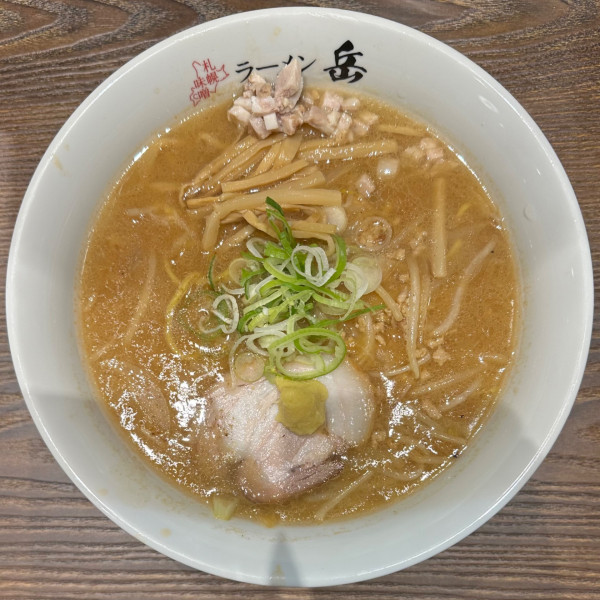 「味噌ラーメン」@札幌味噌ラーメン 岳 都立大学店の写真