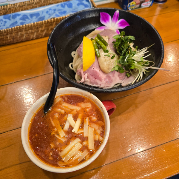 「トマトつけ麺」@麺屋 Hulu-luの写真