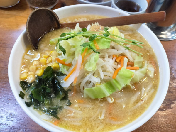 「味噌野菜ラーメン」@味噌一 高円寺店の写真