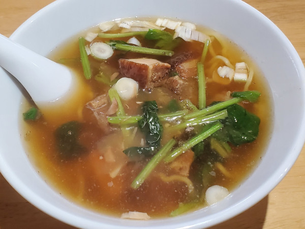 「豚の角煮麺」@ビストロ さかの上の写真