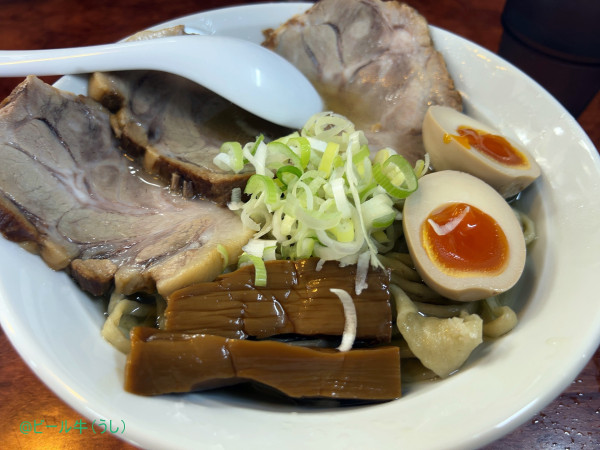 「ＤＸらー麺大(1350円)」@自家製太麺 元気屋の写真
