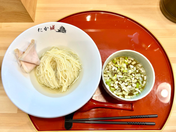 「昆布水つけ麺(1,100¥)」@中華そば たか城の写真