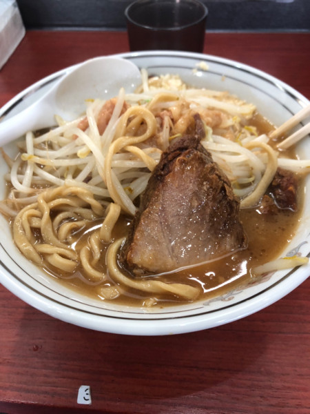 「ラーメン　大盛り」@ラーメン一太豚の写真