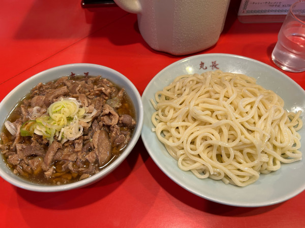 「チャーシューつけそば」@丸長 目白店の写真