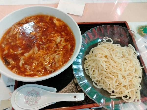「酸辣つけ麺」@上海菜館の写真