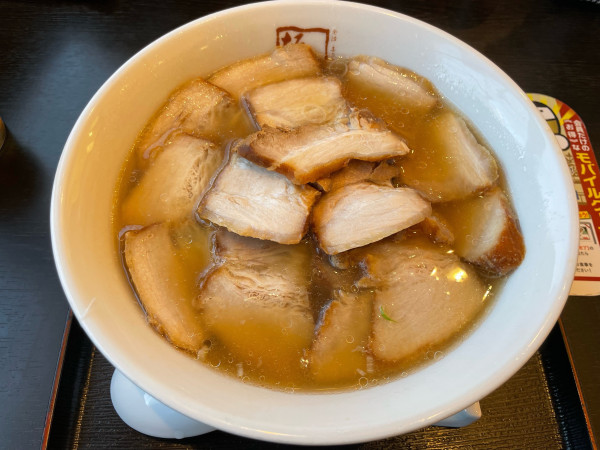 「チャーシュー麺」@喜多方ラーメン 坂内 三島店の写真