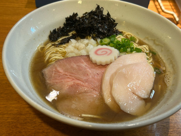 「特製煮干そば」@麺屋 烈の写真