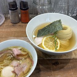 昆布水つけ麺　塩