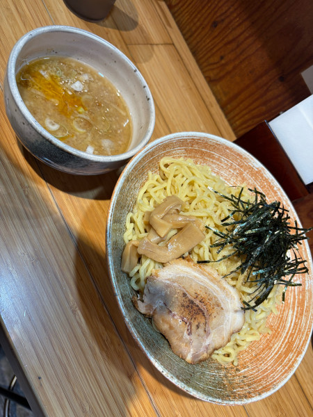 「特製つけ麺　ランチサービス大盛り」@麺や天鳳 東中野店の写真