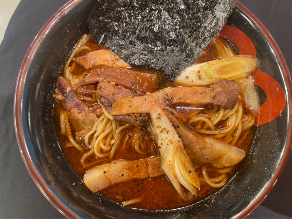 「赤鬼ラーメン」@ラーメン・定食 九十九の写真
