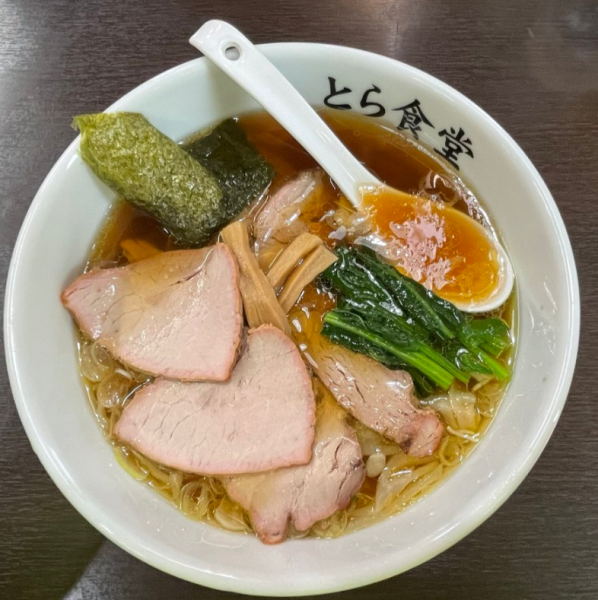 「中華そば」@とら食堂の写真