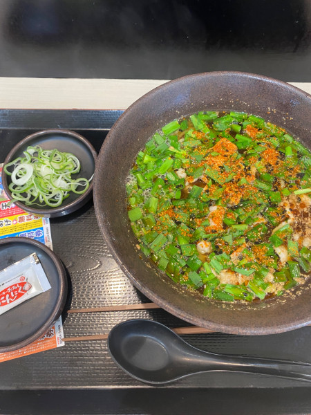 「ニラ中華そば」@ゆで太郎 田名店の写真