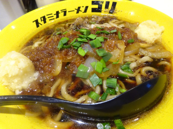 「醤油スタミナラーメン　900円」@スタミナラーメン ゴリの写真