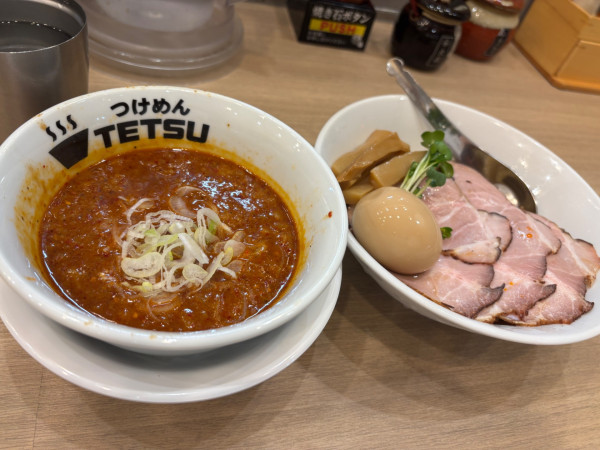 「特製辛味噌つけめん」@つけめんTETSU 溝の口店の写真