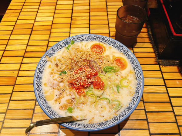 「豆乳ごま冷麺」@元祖トマトラーメン三味 博多駅東店の写真