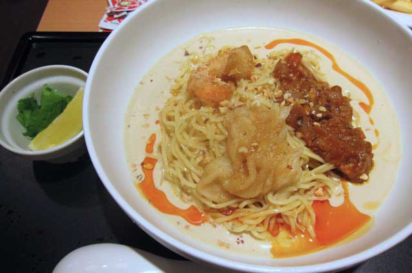 「オリエンタル冷やし豆乳担々麺単品　1,496円」@デニーズ 東浅草店の写真