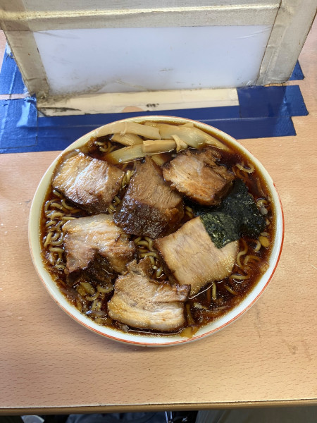 「チャーシュー麺 1100円」@梅乃家の写真
