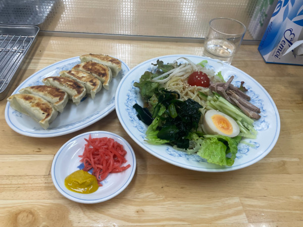 「冷やし中華」@ぎょうざの満洲 鶴ヶ島駅前店の写真