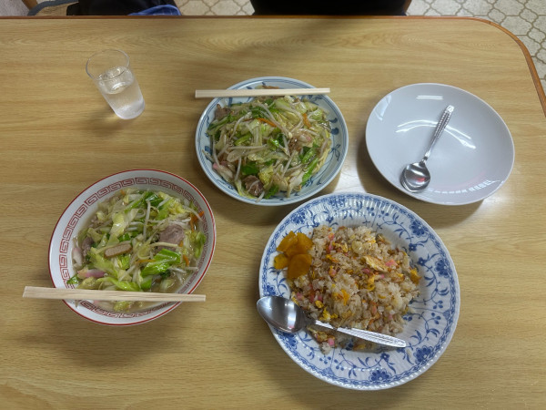 「ちゃんぽん600円」@いそべ食堂の写真